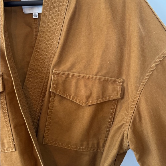 Madewell Tan Kimono Utility Jacket with Belt - Picture 4 of 8